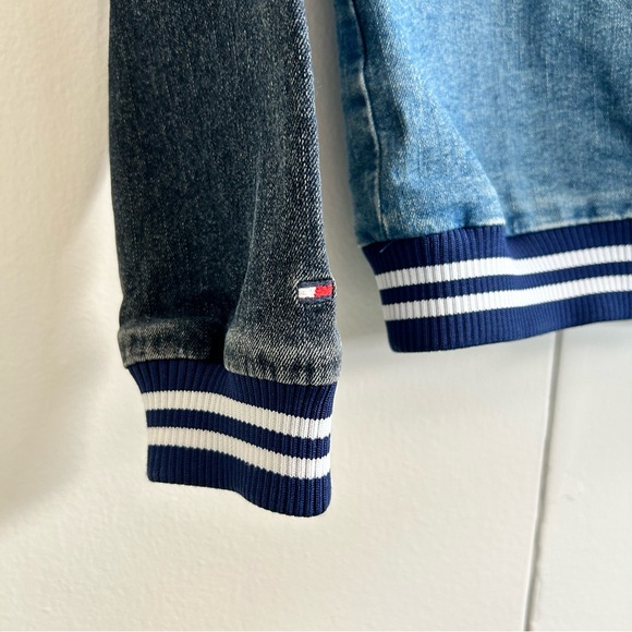 NWT Tommy Hilfiger Denim Bomber Jacket - Picture 6 of 11